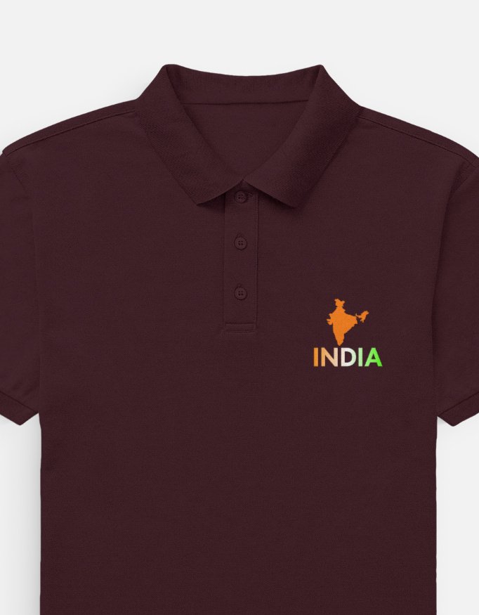 India Men's Polo - Image 4