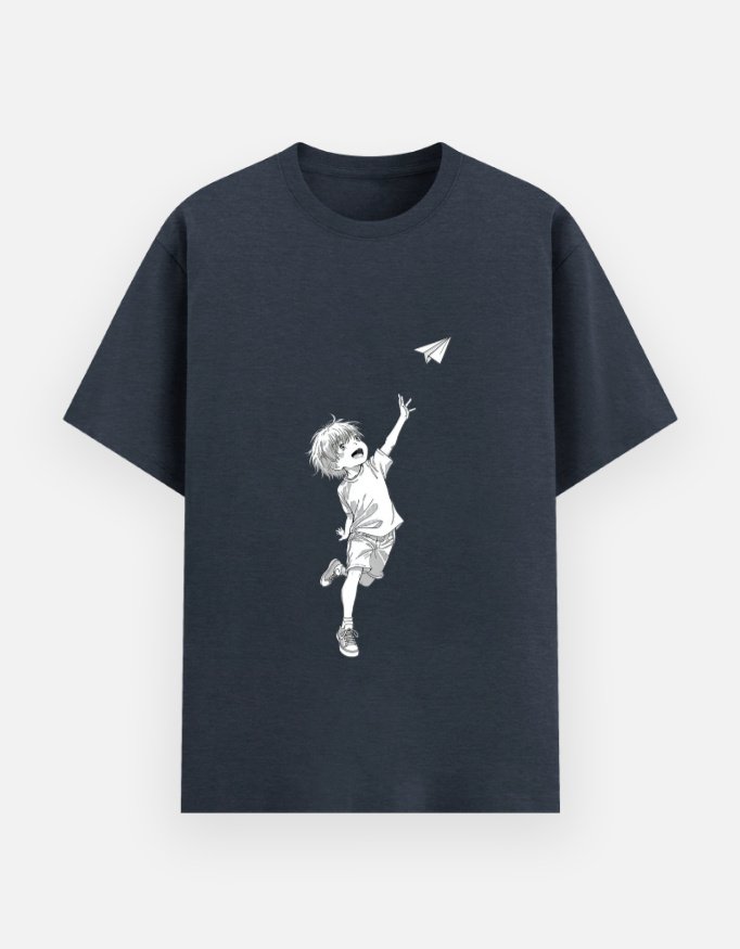 Paper Plane Unisex Basic T-Shirt - Image 12