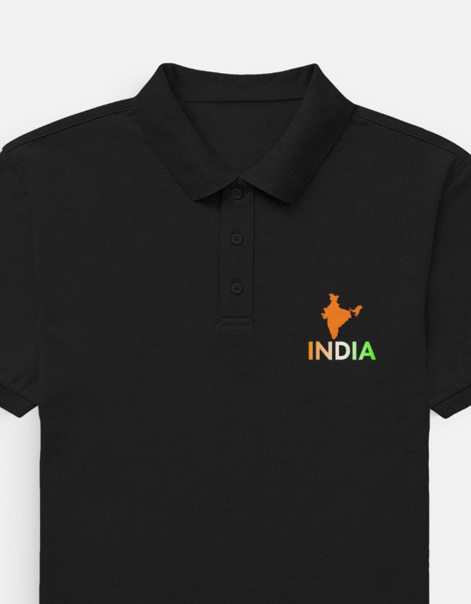 India Men's Polo - Image 7