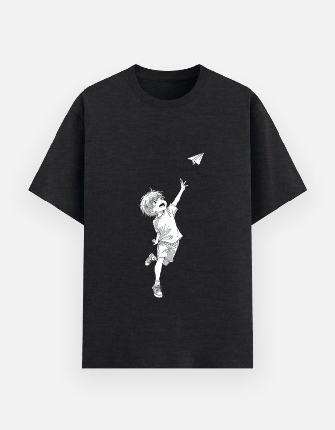 Paper Plane Unisex Basic T-Shirt - Image 10