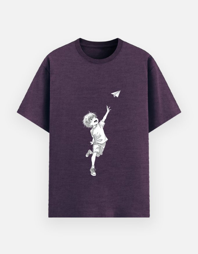 Paper Plane Unisex Basic T-Shirt - Image 14