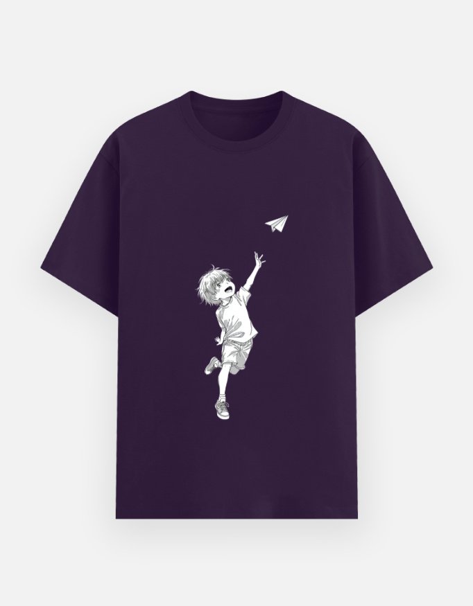 Paper Plane Unisex Basic T-Shirt - Image 8
