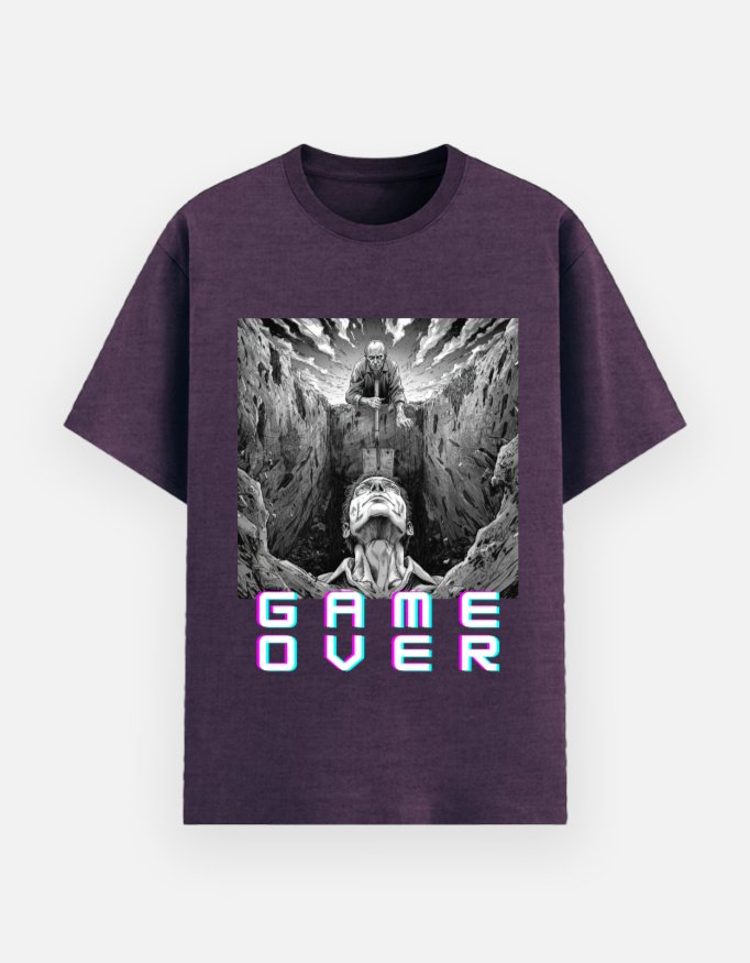 Game Over Unisex Basic T-Shirt - Image 9