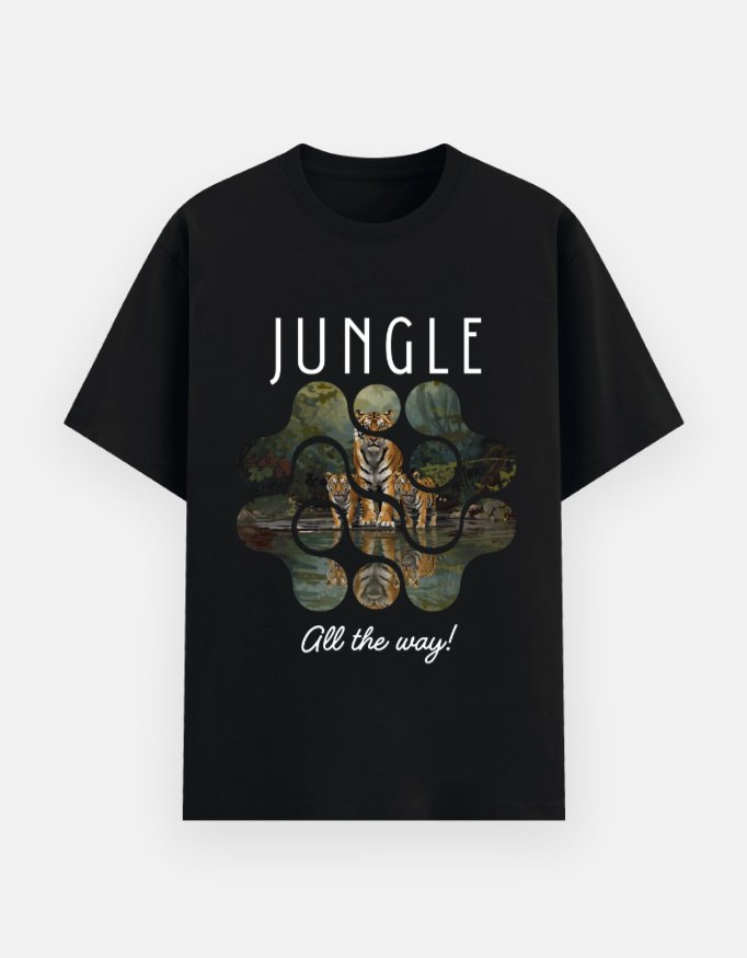 Jungle all the way Unisex Basic T-Shirt